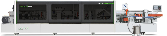HD836JPKQD Panel Edge Bander Máquina de bandas de corte fino neumática de dos velocidades