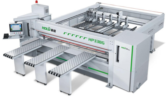 Panel de alimentación frontal Saw-HP330GK para el corte de precisión