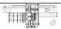 8 eje exagonal del ATC del centro 9kw del taladro del CNC del sistema de la revista de las herramientas